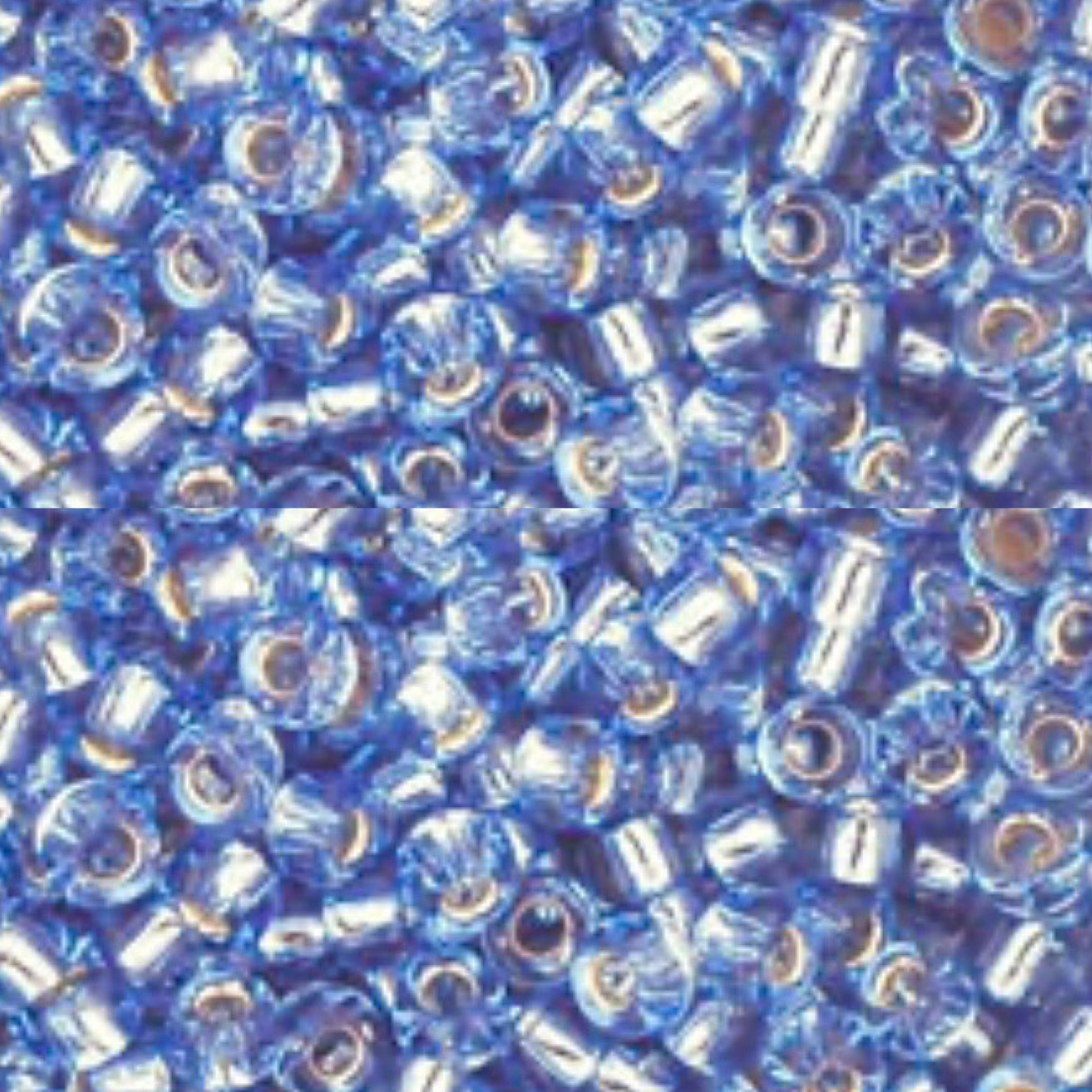 TOHO 8/0 Silver-Lined Lt Sapphire, 10 gram