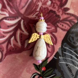 Inspiratie engel Wit-Pink