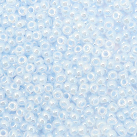 Miyuki rocailles 11/0 Ceylon sky blue, 3 gram