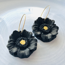 DIY pakket Flower oorbellen, 17 kleuren 