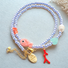 DIY pakket ketting, Ocean vibes