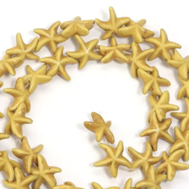 Zeester 14mm Yellow, per stuk