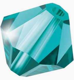 Preciosa bicone 3 mm - blue zircon