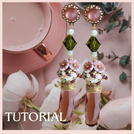Tutorial oorbellen Kristal druppels