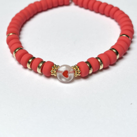 Armbanden set Red
