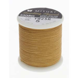 Miyuki Beading draad Gold, 50 meter