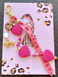 Inspiratie sleutelhanger Pink