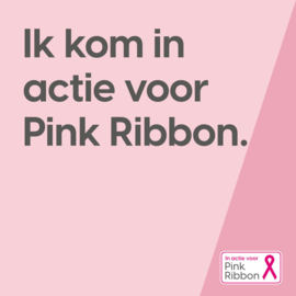 Pink Ribbon DIY set (keuze uit Goud of Zilver combinatie)