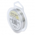 28 (0.3mm) Gauge Artistic Wire stainless steel Zilver, 1 meter
