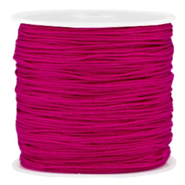 Macrame draad 0,8mm Violet red, 10 mtr