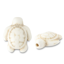 Keramiek Schildpad Off White, per stuk