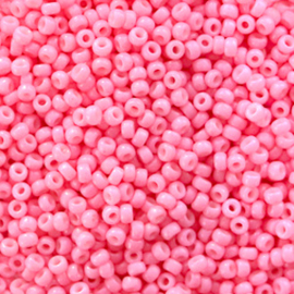Miyuki rocailles 11/0 Duracoat opaque carnation pink, 3 gram