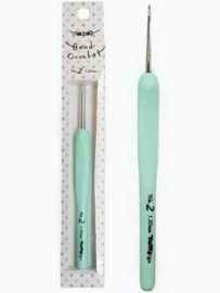 Tulip kralen haaknaald - 1.50mm met zachte grip groen
