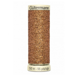 Metallic garen van Gütermann 50 meter Brons-Metallic, kleurcode: 036