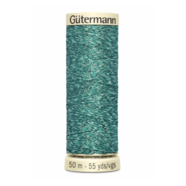 Metallic garen van Gütermann 50 meter Licht blauw-Metallic, kleurcode: 235