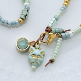 DIY pakket Turquoise Cat