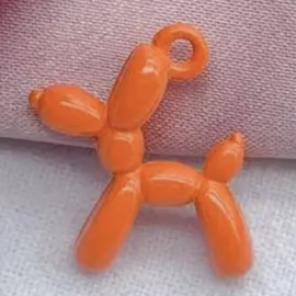 Balloon dog Orange, per stuk