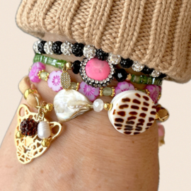 DIY pakket Ibiza armband - Brown
