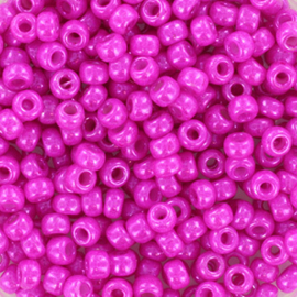Miyuki 8/0 Duracoat opaque magenta, 10 gram