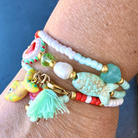 Inspiratie wikkel Turquoise-Red