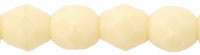 Fire polish 4mm Ivory, 5 gram (c.a 60 st.)