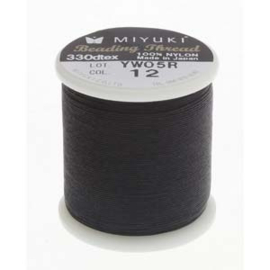 Miyuki Beading draad Black, 50 meter