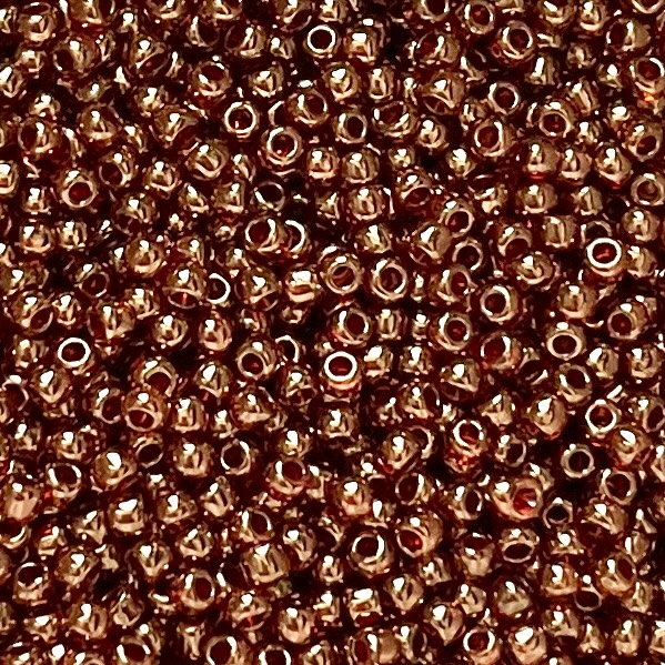 TOHO rocailles 11/0 Gold lustered African sunset, 10 gram
