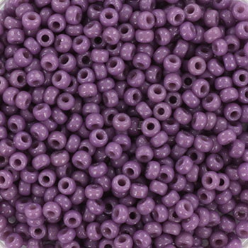 Miyuki rocailles 11/0 duracoat opaque dark orchid, 10 gram