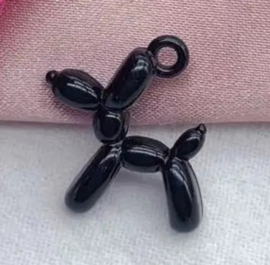 Balloon dog Black, per stuk