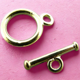 Kapittelslot 12mm Goud, per set