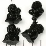 Young buddha peace - Zwart, per stuk