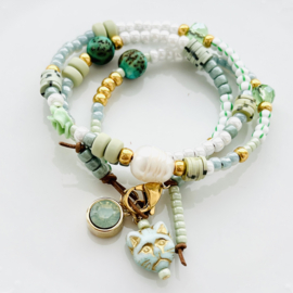 DIY pakket Turquoise Cat