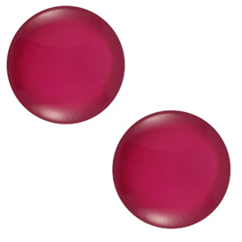 7 mm classic cabochon Polaris Elements Lucido Gerbera pink, 1 stuk