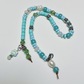 DIY pakket Turquoise Wit