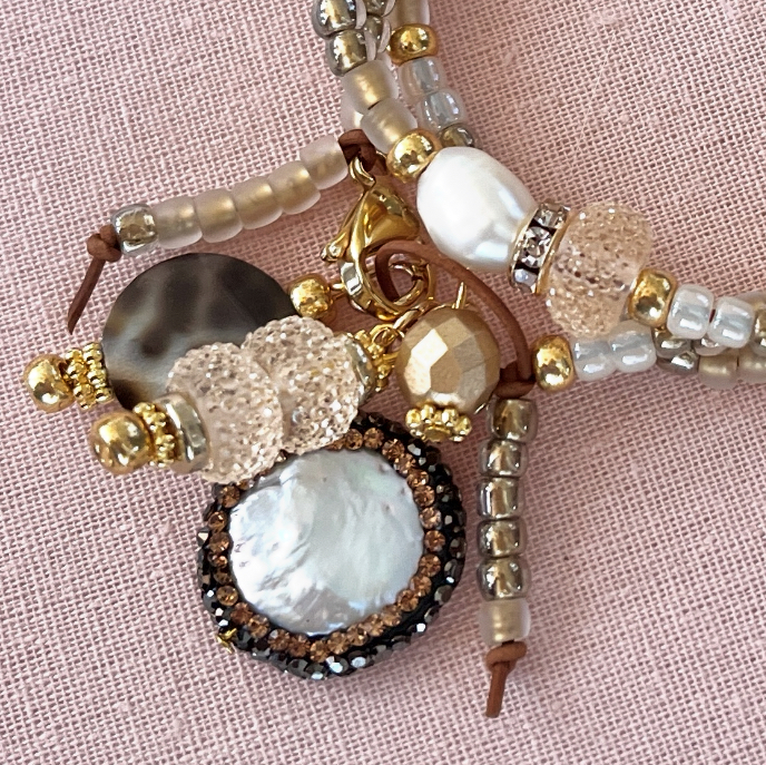 Inspiratie armband Pearls&Shell