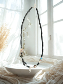 DIY pakket, ketting mat Beachy chic, Zilver of Goud