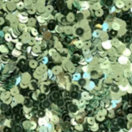 Pailletten Sage Metallic, 20 stuks