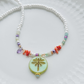 DIY pakket Dragonfly ketting,