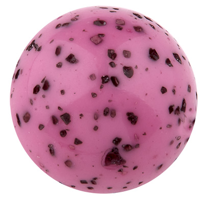 Polaris Sassi bol ca. 8mm Fuchsia, per stuk