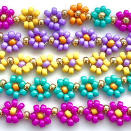 Miyuki 8/0 Duracoat opaque magenta, 10 gram