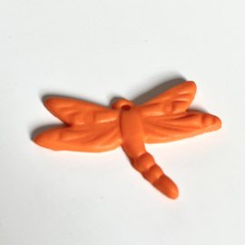 Bedels Libelle Mandarine polymeer klei, 1 stuk