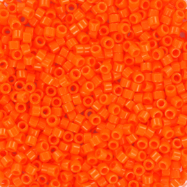 Miyuki kralen delica's 11/0 opaque orange 722, 5 gram