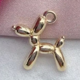 Balloon dog Rose gold, per stuk