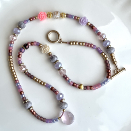 DIY pakket wikkel armband Pastel