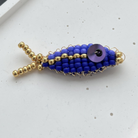 DIY pakket kralenvisje Royal Blue