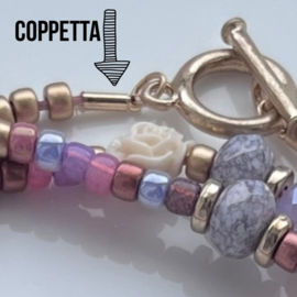 DIY pakket wikkel armband Pastel