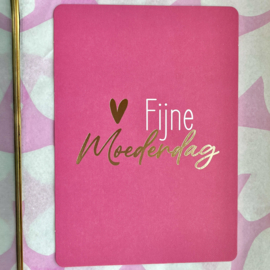 kaart - Fijne moederdag, per stuk
