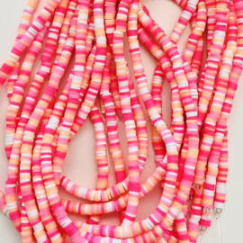 Katsuki 4mm Pink mix, per streng