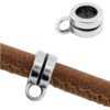 DQ metaal ring met oog Ø3.8mm Zilver, 1 stuk