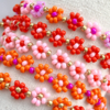 DIY box Fleurs, Candy Pink (Goud of Zilver), c.a. 18 armbandjes